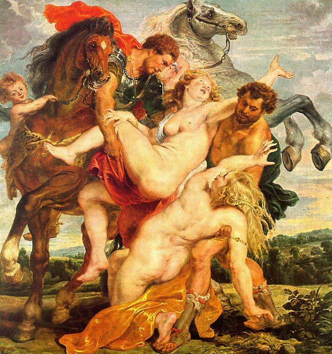 Peter Paul Rubens The Rape of the Daughters of Leucippus France oil painting art
